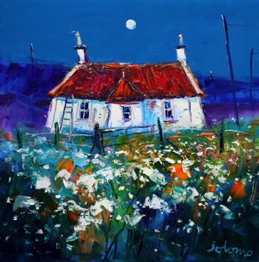 Red Roofed Croft Mannish Harris 24x24 Red Roofed Croft Mannish Harris 24x24